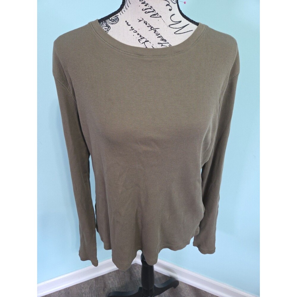 peruvian connection waffle knit pullover large long sleeve shirt